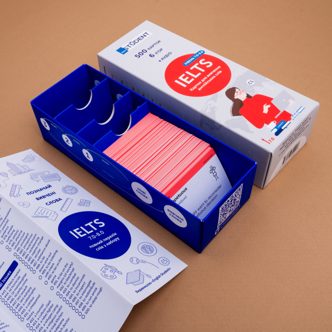 Навчальна література - Картки для вивчення англійської мови «IELTS» (рівень 7.0-8.0) (9786177702213)#4