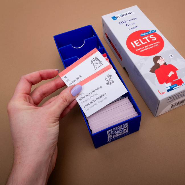 Навчальна література - Картки для вивчення англійської мови «IELTS» (рівень 7.0-8.0) (9786177702213)#6