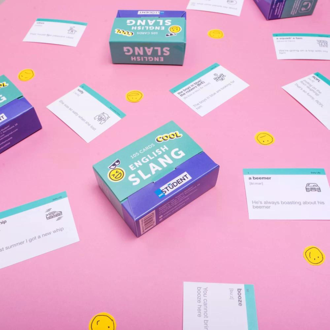 Навчальна література - Картки для вивчення англійської мови «English Slang» (рівень А2-В2) (9786177702398)#4