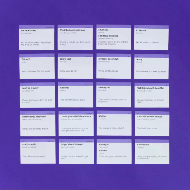 Навчальна література - Картки для вивчення англійської мови «English Slang 18+»  (9786177702633)#4