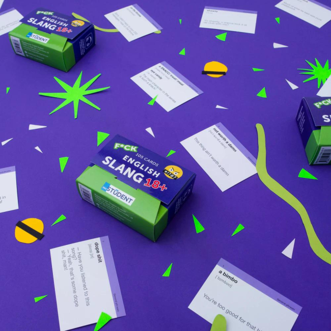 Навчальна література - Картки для вивчення англійської мови «English Slang 18+»  (9786177702633)#5