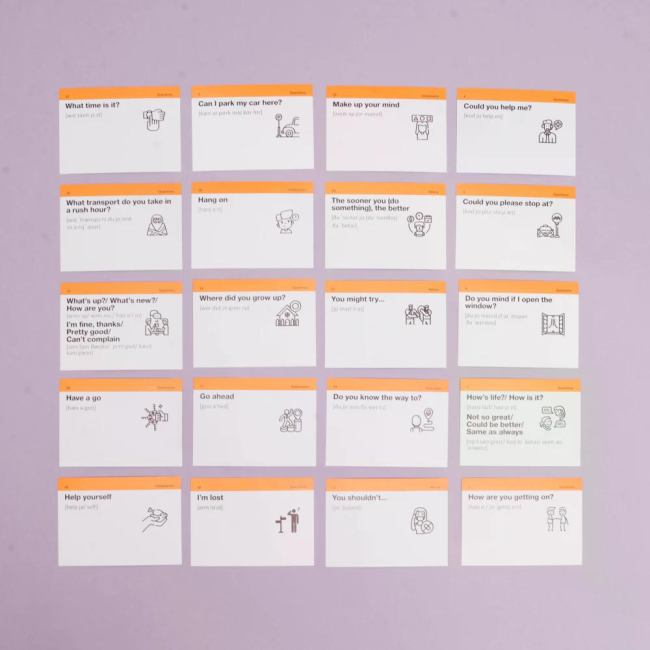 Навчальна література - Картки для вивчення англійської мови «Everyday English» (рівень А1-А2) (9786177702503)#4