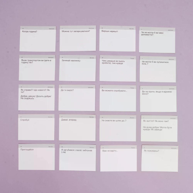 Навчальна література - Картки для вивчення англійської мови «Everyday English» (рівень А1-А2) (9786177702503)#5