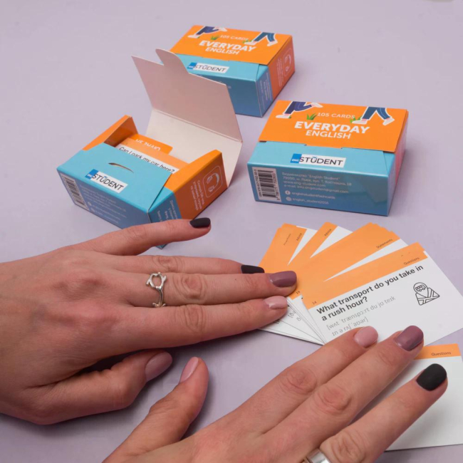 Навчальна література - Картки для вивчення англійської мови «Everyday English» (рівень А1-А2) (9786177702503)#6