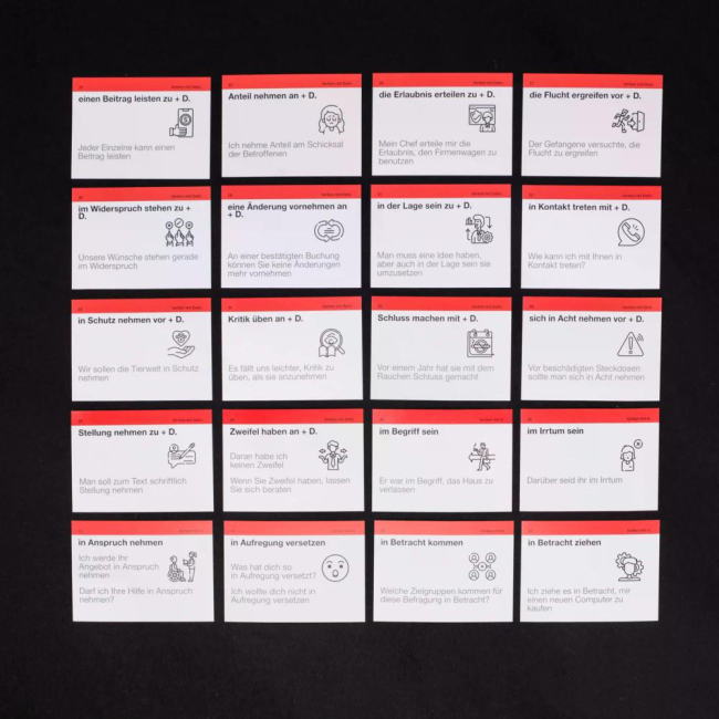 Навчальна література - Картки для вивчення німецької мови «Німецькі фразові дієслова» (рівень А2-В2) (9786177702466)#3