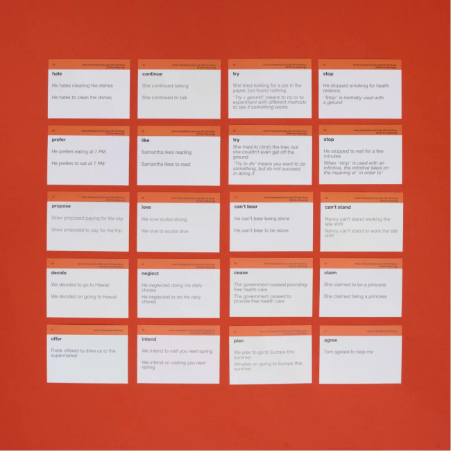 Учебная литература - Картки для вивчення англійської мови Gerund and Infinitive vol.1 (рівень А2-В1) (9786177702688)#4