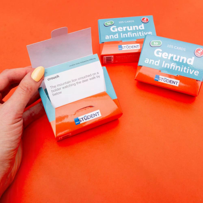 Учебная литература - Картки для вивчення англійської мови Gerund and Infinitive vol.2 (рівень А2-В1) (9786177702695)#7