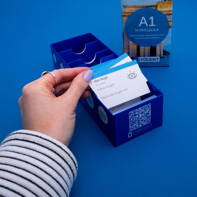 Учебная литература - Картки для вивчення німецької мови (рівень A1)  (9789669773821)#4