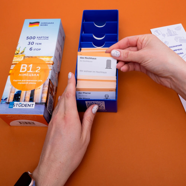 Навчальна література - Картки для вивчення німецької мови (рівень B1.2) (9786177702862)#4