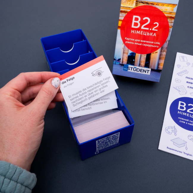 Учебная литература - Картки для вивчення німецької мови (рівень B2.2) (9786177702909)#4