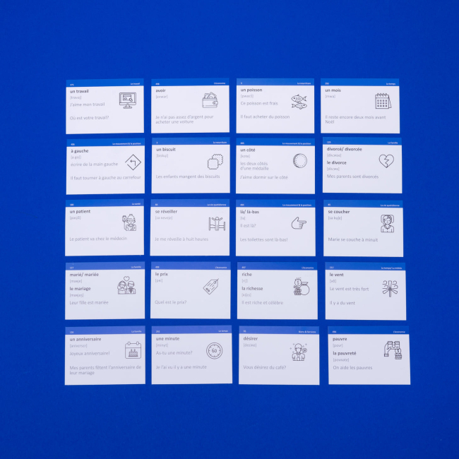 Учебная литература - Картки для вивчення французької мови (рівень А1-В1) (9789669773845)#4