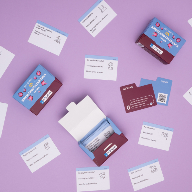 Навчальна література - Картки для вивчення кримськотатарської мови (рівень А1-А2) (9786177702879)#4