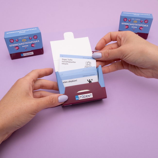 Навчальна література - Картки для вивчення кримськотатарської мови (рівень А1-А2) (9786177702879)#6