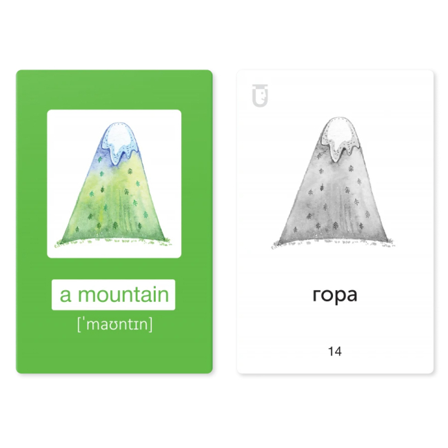 Навчальна література - Картки для вивчення англійської мови «Природа» (9786177702954)#2