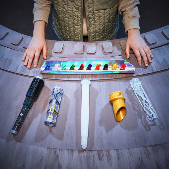 Холодное и метательное оружие - ​Меч игрушечный Star Wars Звездные войны Crystal (G0727)#4