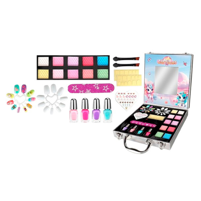 Косметика - Набор косметики в кейсе Zhorya Блестящий единорог (ZR-51B)#2