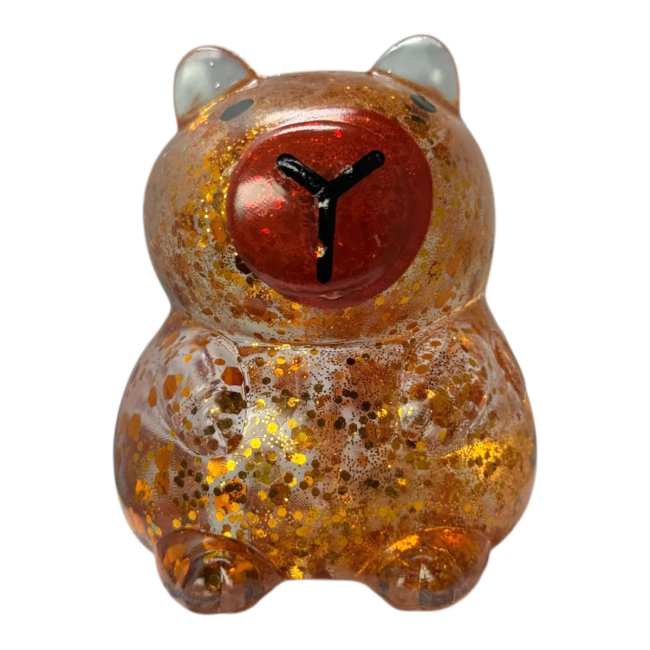 Антистресс игрушки - Игрушка антистресс Тискуни Капибара желтая (ATY128/1)#2