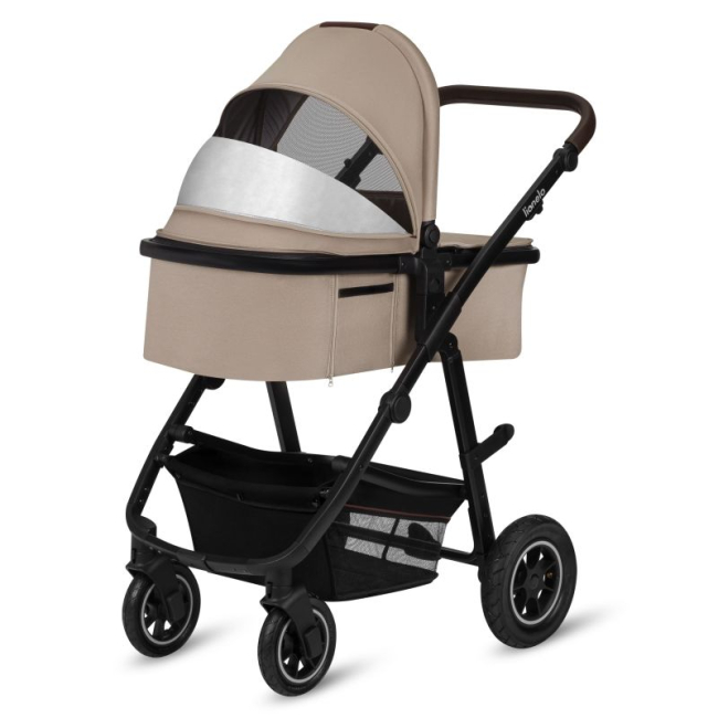 Коляски - Коляска Lionelo Amber 3–in–1 Beige Sand (LO-AMBER BEIGE SAND (3in1))#4