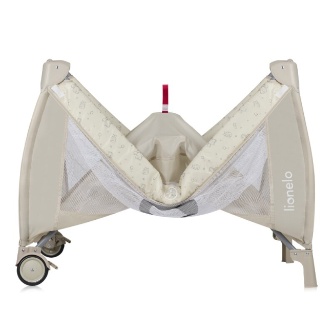 Манежі - Кроватка-манеж Lionelo Sven Plus Beige Latte (LO-SVEN PLUS BEIGE LATTE)#6