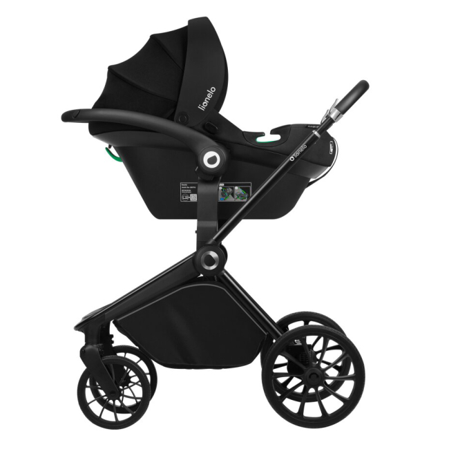 Коляски - Коляска Lionelo Mika Plus 3–in–1 Black Onyx (LO-MIKA PLUS 3IN1 BLACK ONYX)#3