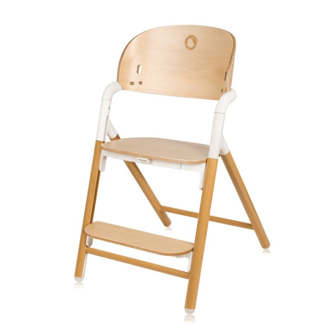 Стільчики для годування - Стільчик для годування Lionelo Celia White Natural Wood (LO-CELIA WHITE NATURAL WOOD)#3