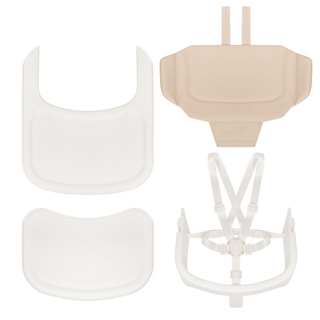 Стільчики для годування - Стільчик для годування Lionelo Celia White Natural Wood (LO-CELIA WHITE NATURAL WOOD)#8