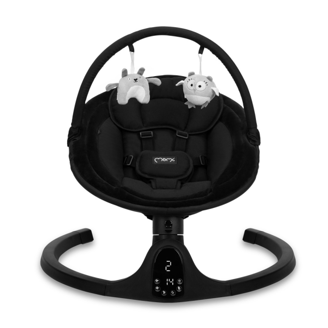 Крісла-качалки - Гойдалка MoMi Kenani Onyx Black (BULE00038)#2