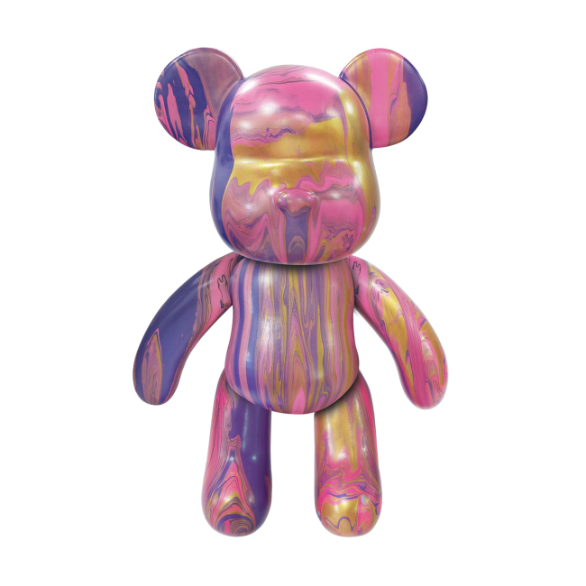 Наборы для творчества - Набор для творчества Pour Palz Флюид Арт Мишка Золото рассвета (GS-G25020)#2