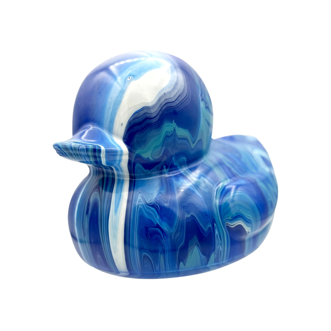 Набори для творчості - Набір для творчості Pour Palz Флюїд Арт Каченя Чорничне небо (GS-G26261A)#2