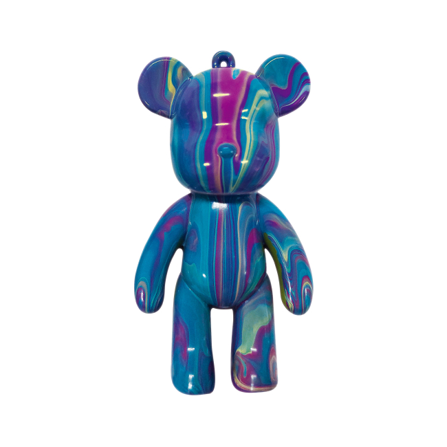 Наборы для творчества - Набор для творчества Pour Palz Флюид Арт Брелок Мишка голубой (GS-G88822/3)#2