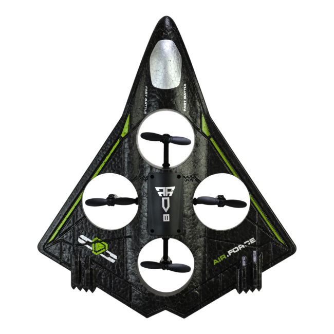 Радіокеровані моделі - Дрон на радіокеруванні Країна Іграшок чорний із зеленим (LH-X93/1)#2