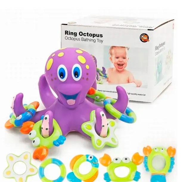 Игрушки для ванны - Игрушка для ванной Maya toys Осьминог (6800)#2
