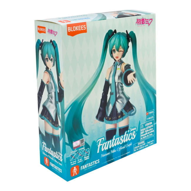 Фігурки персонажів - Ігрова фігурка Blokees Fantastics Series Hatsune Miku Official Outfit (73502)#9
