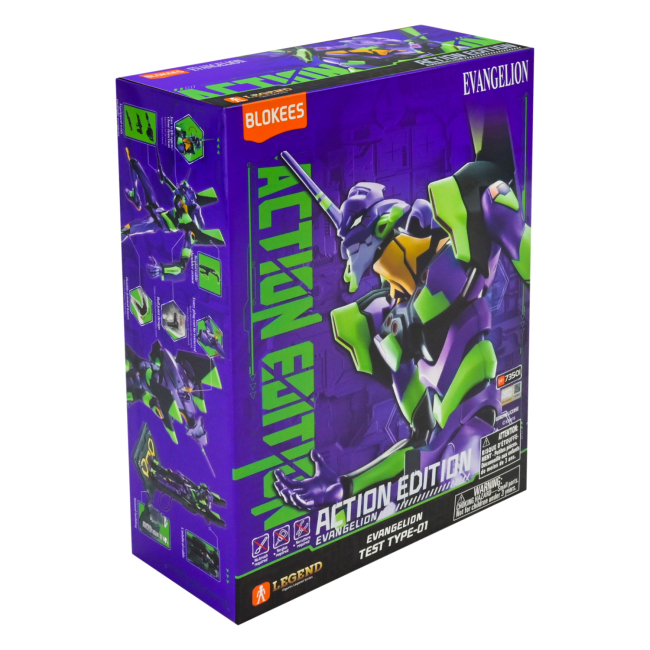 Фігурки персонажів - Ігрова фігурка Blokees Action Edition Evangelion Production Model-01 (73501)#10