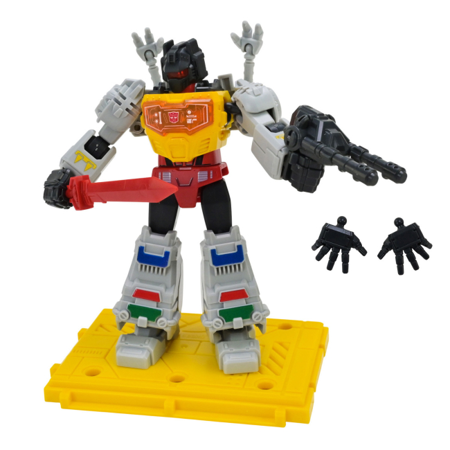 Конструкторы с уникальными деталями - Игровая фигурка-сюрприз Blokees Shining Version 02 Shining 1985 (71122)#4