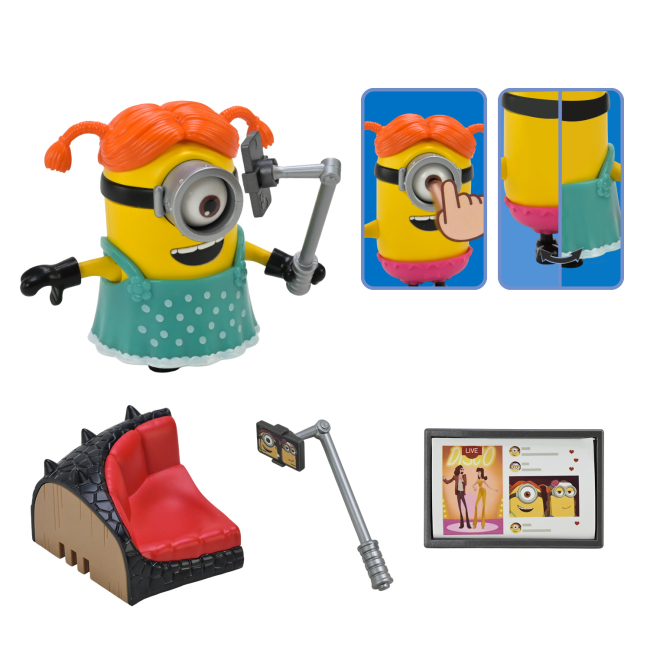 Фігурки персонажів - Ігрова фігурка Blokees Minions Celebration Party Карл (74855/1)#2