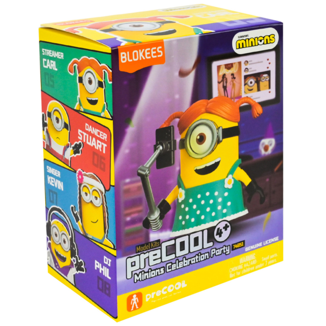 Фігурки персонажів - Ігрова фігурка Blokees Minions Celebration Party Карл (74855/1)#3