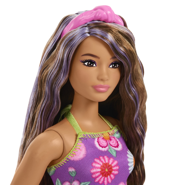 Куклы - Кукла Barbie Fashionistas Модница Яркие цветы (JJN57)#4