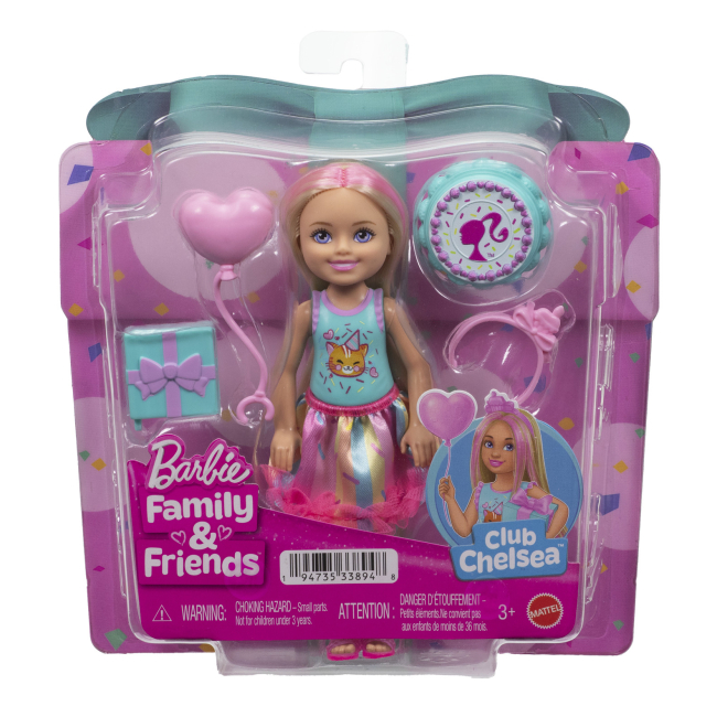 Куклы - Кукла Barbie Club Chelsea Вечеринка именинницы (JJB37)#6