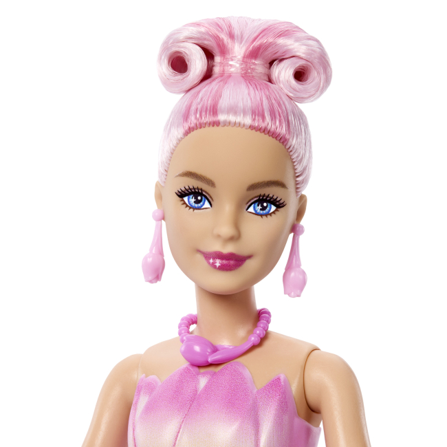 Куклы - Набор-сюрприз с куклой Barbie Petal Pop Розовый тюльпан (JMF57)#3