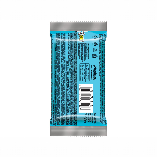 Сладости - Пирожное бисквитное Ведмедик Барні с молочной начинкой 30 г (7622300275167)#2