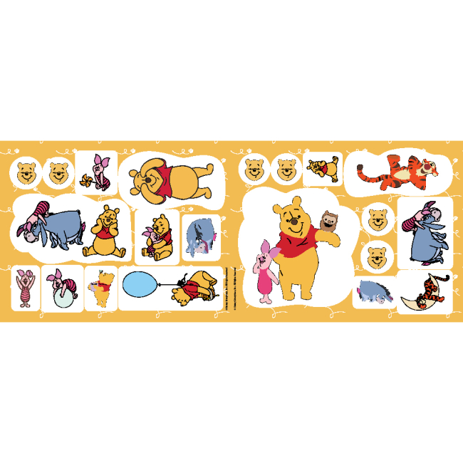 Розмальовки та актівітібуки (2-6 років) - Розмальовка з наліпками «Вінні та його друзі» (9786178715380)#3