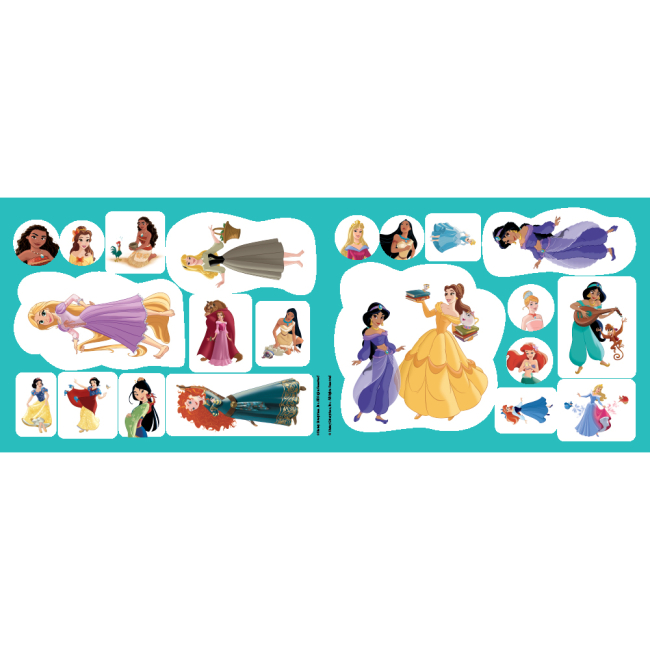 Раскраски и активитибуки (2-6 лет) - Раскраска с наклейками «Принцесса Дисней» (9786178715441)#3