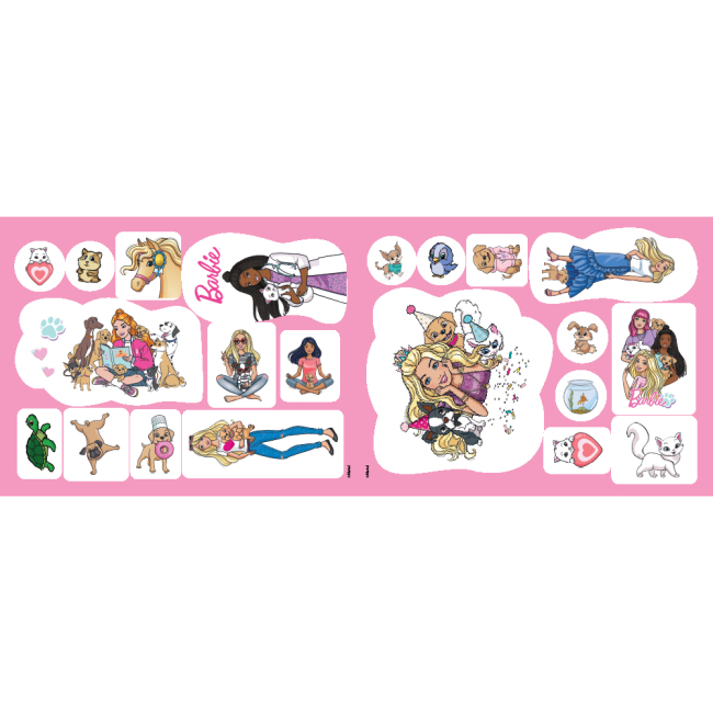 Раскраски и активитибуки (2-6 лет) - Раскраска с наклейками «Барби» (9786178715328)#3