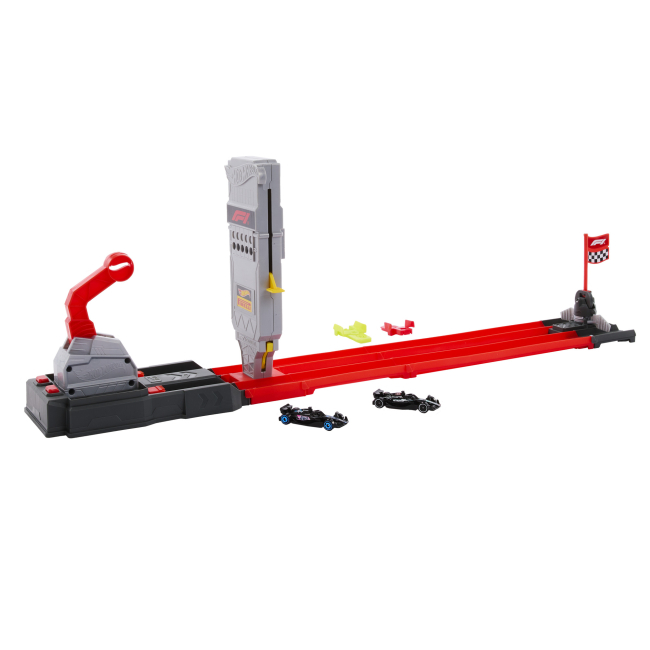 Автотреки - Игровой набор Hot Wheels Formula 1 Старт F1 (JKM88)#3