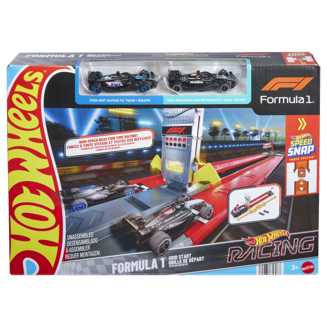 Автотреки - Игровой набор Hot Wheels Formula 1 Старт F1 (JKM88)#4