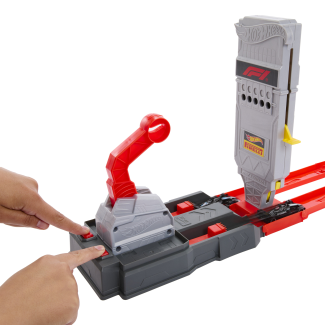 Автотреки - Игровой набор Hot Wheels Formula 1 Старт F1 (JKM88)#6