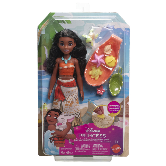 Ляльки - Лялька Disney Princess Ваяна Пляжні забавки (JFC40)#5