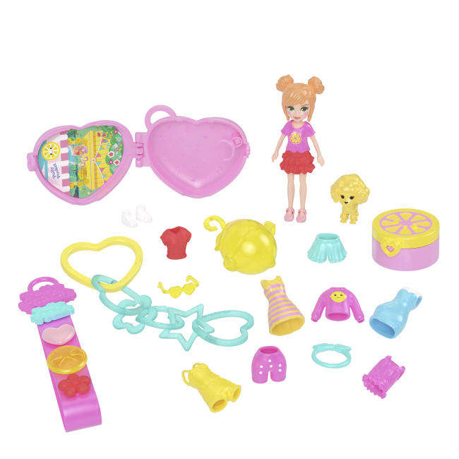 Куклы - Игровой набор Polly Pocket Фруктовый стиль Розовый лимон (JKR51/1)#3