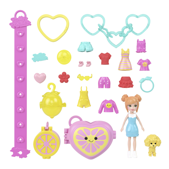 Куклы - Игровой набор Polly Pocket Фруктовый стиль Розовый лимон (JKR51/1)#4